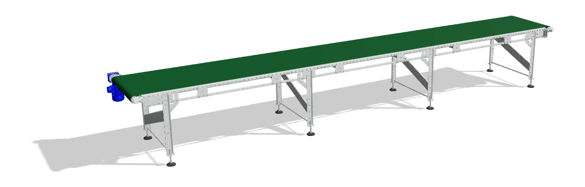 Прямой ленточный конвейер 6,5 м